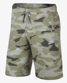 Nike Men S Sportswear Camo Shorts Spruce Fog - Mens Nike Camo Shorts, HD Png Download, Transparent PNG