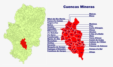 Cuencas Mineras-an - Aragon, HD Png Download, Transparent PNG
