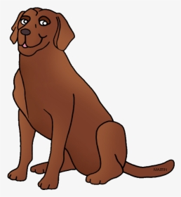 Retriever Clipart Chocolate Lab - Chesapeake Bay Retriever Clipart, HD Png Download, Transparent PNG