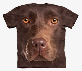 Chocolate Labrador T Shirt, HD Png Download, Transparent PNG