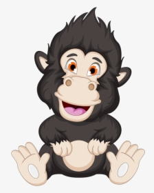 Chimpanzee Clipart Gorilla Face - Gorillababy Comic, HD Png Download, Transparent PNG