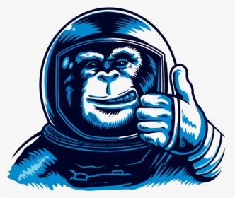 Misthub Vape Reward - Cartoon Monkey In Space Suit, HD Png Download, Transparent PNG