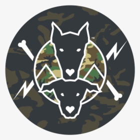 Team Black Dog Logo Camo - Dog, HD Png Download, Transparent PNG