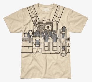 Tactical Vest T Shirt Clipart , Png Download - Plate Carrier Shirt Design, Transparent Png, Transparent PNG