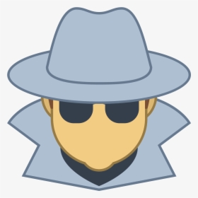 Secret Vector Spy Hat - Spy Icon Png, Transparent Png, Transparent PNG