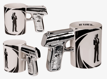 Mug Pistol Secret Agent - James Bond, HD Png Download, Transparent PNG