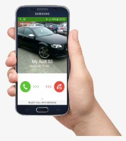 Car Anti-theft Device - Hand Holding Smartphone Png, Transparent Png, Transparent PNG