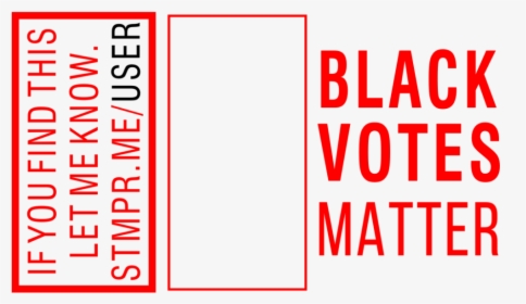 Black Votes Matter Guru Stamp - Chloe Black, HD Png Download, Transparent PNG