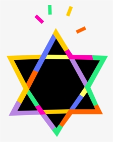 Vector Illustration Of Star Of David Shield Of David - Triangle, HD Png Download, Transparent PNG