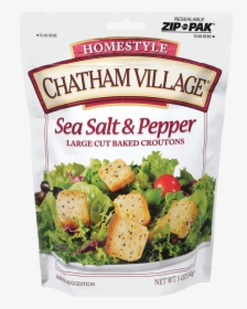 Chatham Village Sea Salt & Pepper Croutons - Chatham Village Croutons, HD Png Download, Transparent PNG