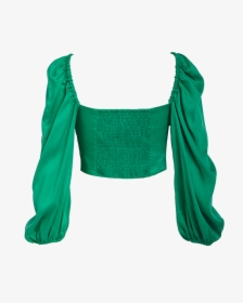 Sofia Blouse In Colour Pepper Green - Ruffle, HD Png Download, Transparent PNG