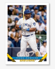 Jesus Aguilar 2019 Archives Baseball 1993 Topps Poster - Baseball Player, HD Png Download, Transparent PNG