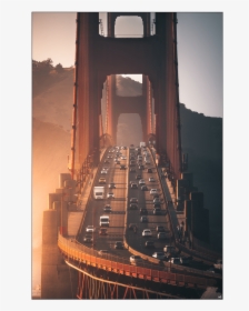 Huge Wall Décor California Gigantic Big Biggest Massive - Golden Gate Bridge, HD Png Download, Transparent PNG