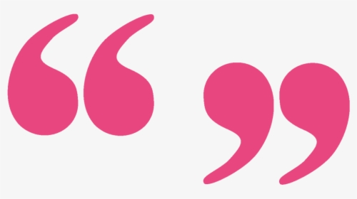 Pink Quote Marks, HD Png Download, Transparent PNG