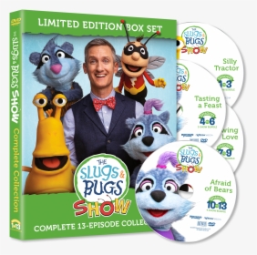 Complete 13 Episode Collection Of The Slugs & Bugs - Slugs And Bugs Tv Show, HD Png Download, Transparent PNG