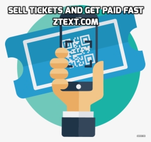Register With Ztext And Start Selling Tickets Today - Scan Qr Code Clipart Png, Transparent Png, Transparent PNG