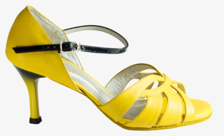 Ref T287d C1207 All In Yellow Leather - Basic Pump, HD Png Download, Transparent PNG