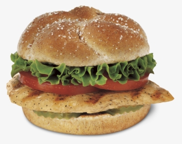 Grilled Chicken On Bun, HD Png Download, Transparent PNG