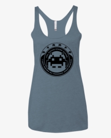 Personal Space Invader Women S Triblend Racerback Tank - Clothing, HD Png Download, Transparent PNG