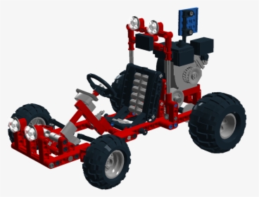 Big Red Go-kart - Lego Technic Vehicle Ideas, HD Png Download, Transparent PNG