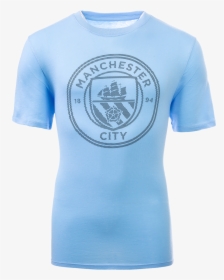 Manchester City Fa17 Crest T-shirt - Manchester City, HD Png Download, Transparent PNG