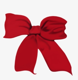 Red Christmas Bow Png, Transparent Png, Transparent PNG