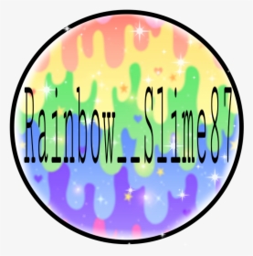 new Slime Logo For Instagram Follow My Slime Agoumt - Circle, HD 