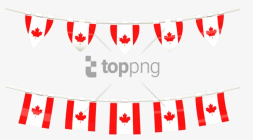 Free Png Canada Flag Banner Png Image With Transparent - Canada Flag Banner Png, Png Download, Transparent PNG