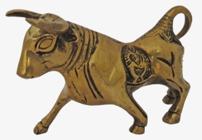Brass Spanish Fighting Bull Statue, 7 X 4 Inch, Vgo - Bull, HD Png Download, Transparent PNG