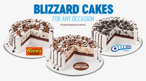 Blizzard® Cakes For Any Occasion - Oreo, HD Png Download, Transparent PNG