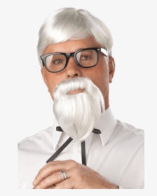 White Beard And Moustache, HD Png Download, Transparent PNG