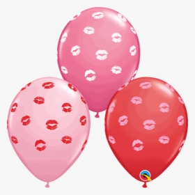 New Kissy Lips Red & Pink - Candy Latex Balloon, HD Png Download, Transparent PNG