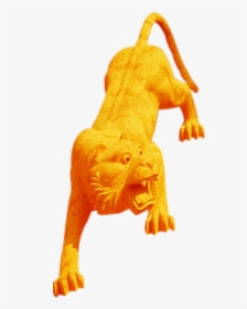 Golden Tiger Lion Wildcat Carnivora - 2010, HD Png Download, Transparent PNG