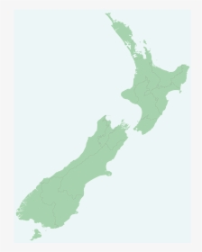 New Zealand Map Plain, HD Png Download, Transparent PNG