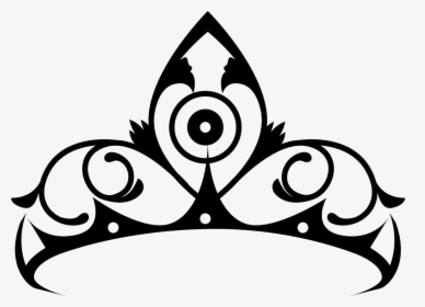 King And Queen Crown Silhouette, HD Png Download, Transparent PNG