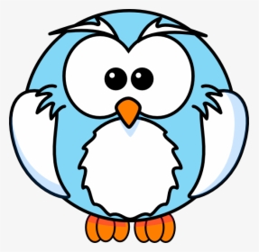 Light Blue Owl Cartoon Svg Clip Arts - High Resolution Coloring Book, HD Png Download, Transparent PNG