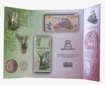2010 Folder Banknote Mexico, HD Png Download, Transparent PNG