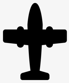 Small Plane With Two Engines - Cross, HD Png Download, Transparent PNG