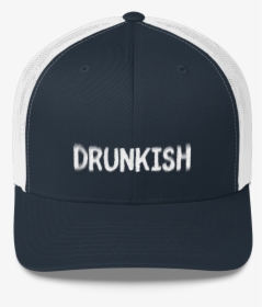 Drunkish Mockup Front Navy-white - Baseball Cap, HD Png Download, Transparent PNG