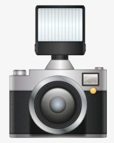 Emoji The Official Brand Camera With External Flash - Camera Lens, HD Png Download, Transparent PNG