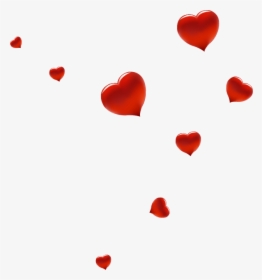 Heart Euclidean Vector - Floating Love Hearts Png, Transparent Png, Transparent PNG