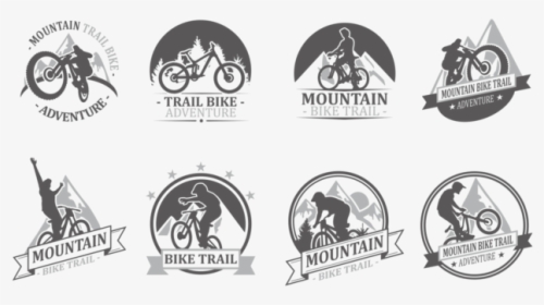 Bike Trail Labels Vector - Mountain Trail Bike Logo, HD Png Download, Transparent PNG