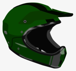 Free Vector Bike Or Motorcycle Helmet Clip Art - Motorcycle Helmet Clip Art, HD Png Download, Transparent PNG