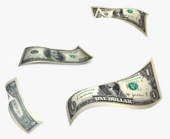 Cash United States Dollar - Money Flying Hd Png, Transparent Png, Transparent PNG