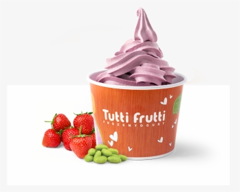 Soy Strawberry // Soya Aux Fraises - Tutti Frutti Yogurt Png, Transparent Png, Transparent PNG