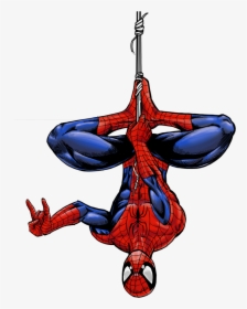 America Superhero Cup Comics Spider-man Captain Clipart - Upside Down Spiderman Svg, HD Png Download, Transparent PNG