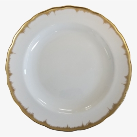 Chelsea Feather Gold Dinner Plate - Porcelain, HD Png Download, Transparent PNG
