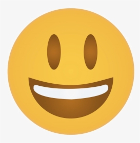 Smile Emoji Face Png Photo - Printable Happy Emoji Faces, Transparent Png, Transparent PNG