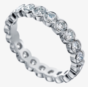 Scalloped Edge Eternity Band, HD Png Download, Transparent PNG