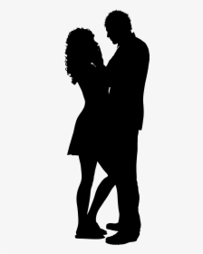 Couple Silhouette Png Clip Art Image In Couple Clipart - Silhouette Of Couple Transparent, Png Download, Transparent PNG